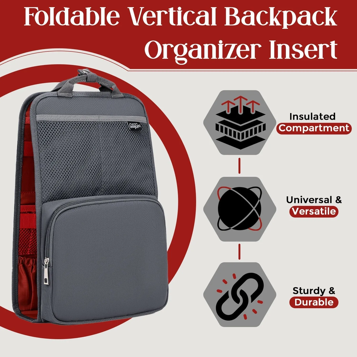 FlexPack Urban – The Ultimate Backpack Organizer for Work & Commute