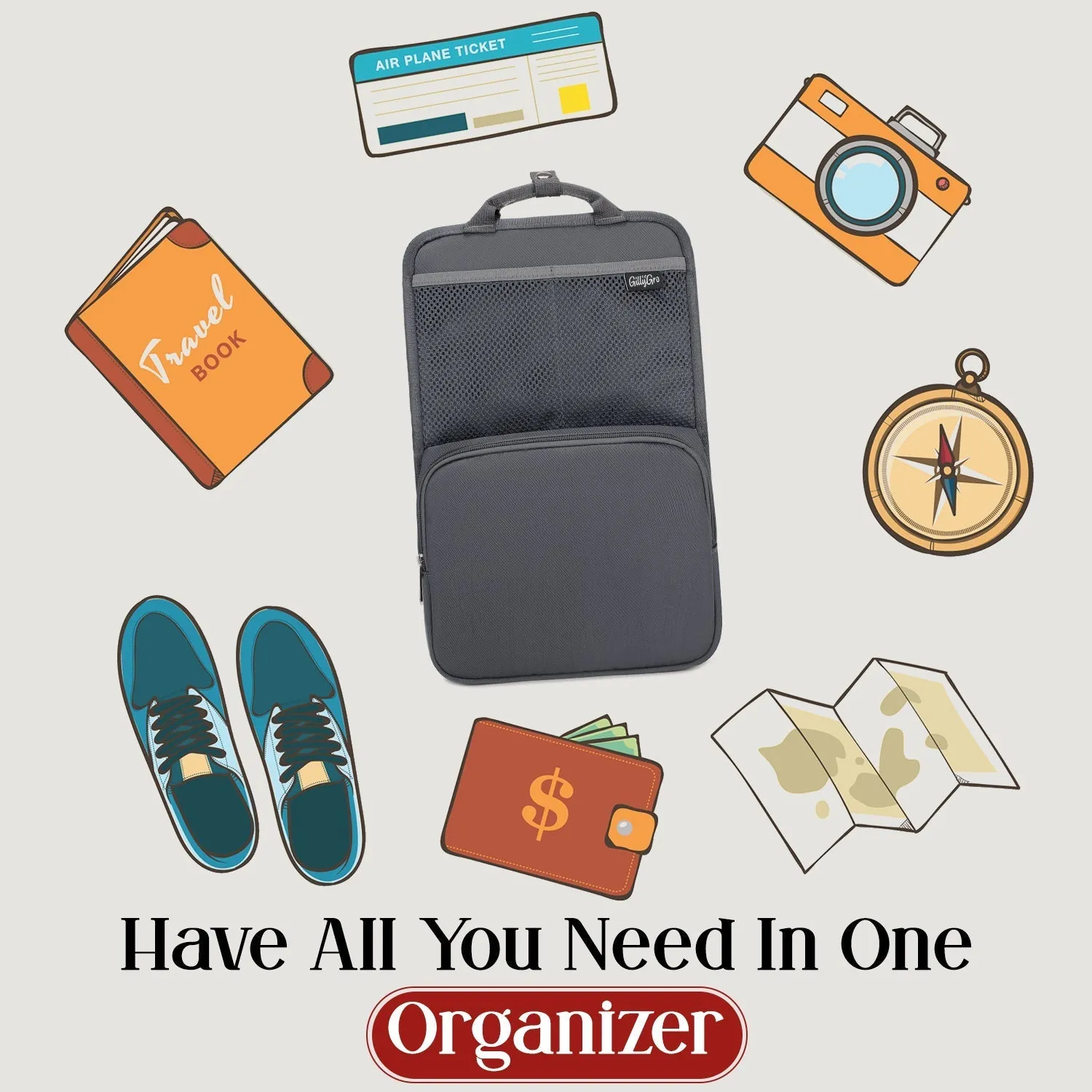 FlexPack Urban – The Ultimate Backpack Organizer for Work & Commute