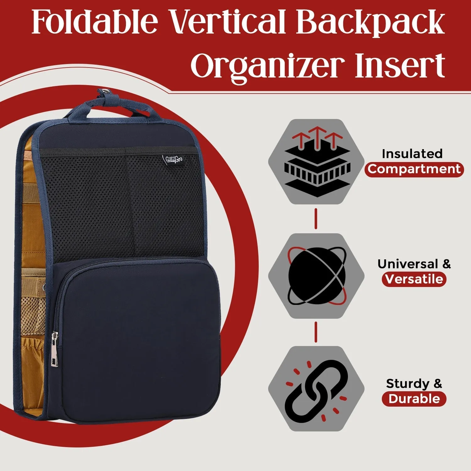 FlexPack Urban – The Ultimate Backpack Organizer for Work & Commute