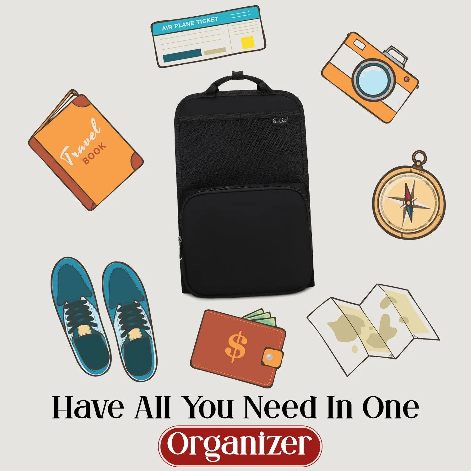 FlexPack Urban – The Ultimate Backpack Organizer for Work & Commute