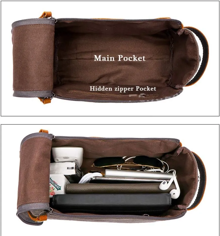 Flow.month Toiletry Bag For Men And Women Personalized Shaving Kit Bag Crazy Horse Leather Dopp Kit For Men Travel Shaving Bag Mens Toiletry Bag Canvas Dopp Kit For Travel (ArmyGreen (Blank))