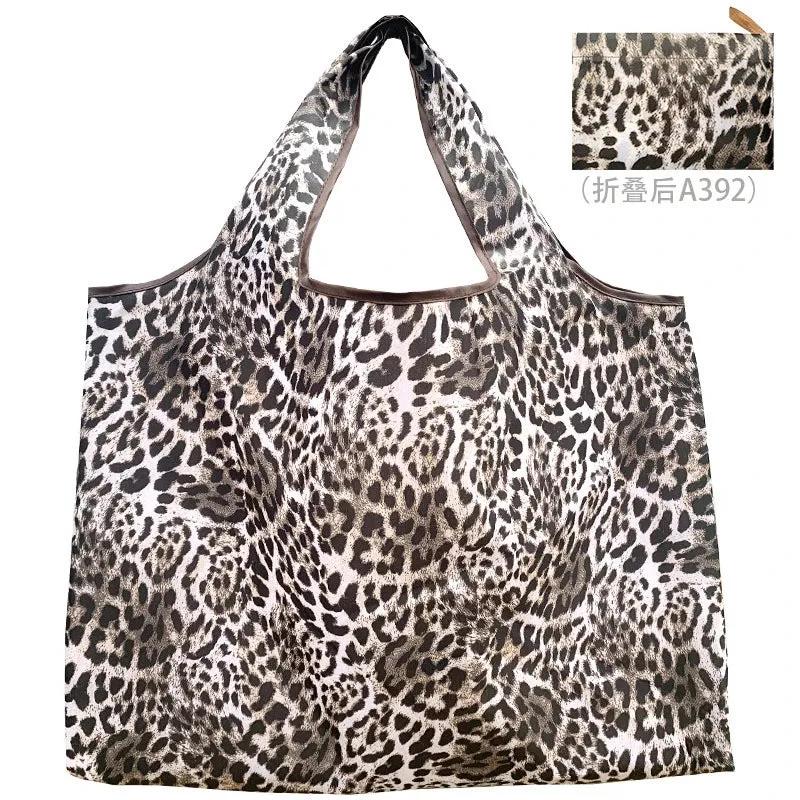Foldable Reusable Shopping Bags – Large Size, Eco-Friendly Nylon Tote for Women