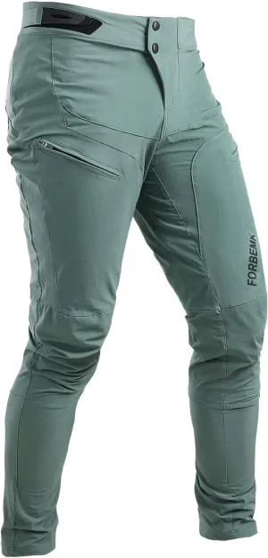 FORBEMK Men's Mountain Bike Cycling Bicycle Riding MTB Pants, Quick-Dry Lightweight Breathable BMX Downhill Bike Pants