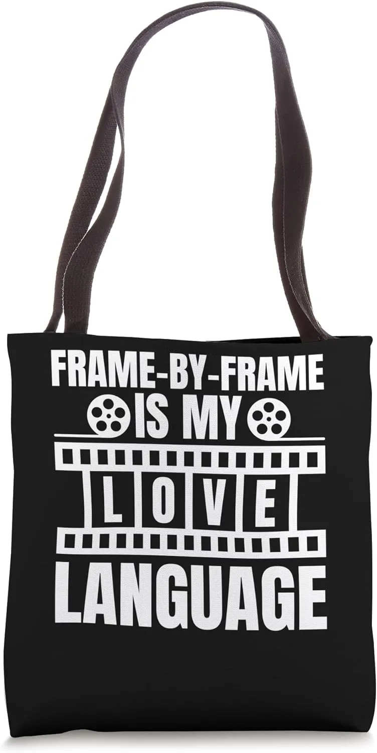 Frame-By-Frame Is My Love Language Editor Tote Bag