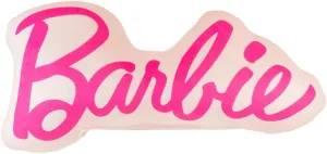 Franco Movie Luxe Super Soft Plush Squishy Decorative Pillow (Officially Licensed Product), 17" Inch, Barbie Logo