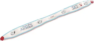 FUNBOY Inflatable Shot Board Ski, 4 Shot Capacity 6-feet Long, 4 Shot Cups Included, Apres Design
