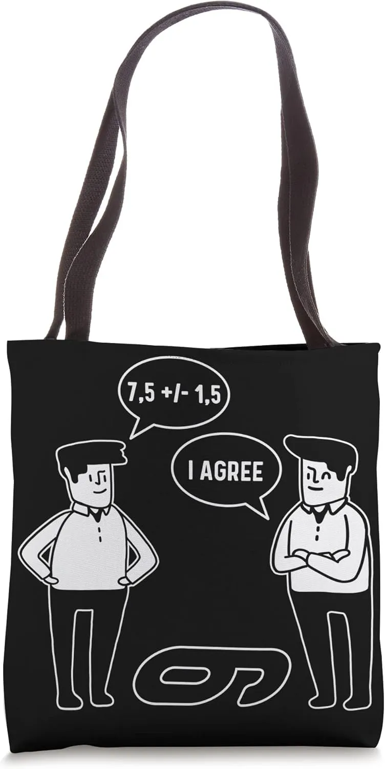 Funny Math Equation Its All About Perspective Tote Bag