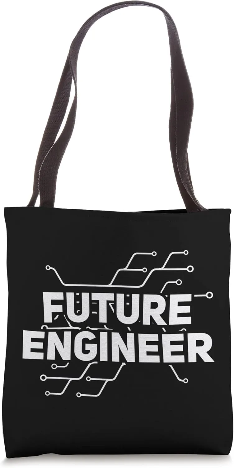 Future Engineer Circuit Computer Engineer Funny Engineer Tote Bag