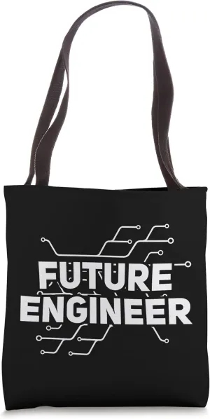 Future Engineer Circuit Computer Engineer Funny Engineer Tote Bag