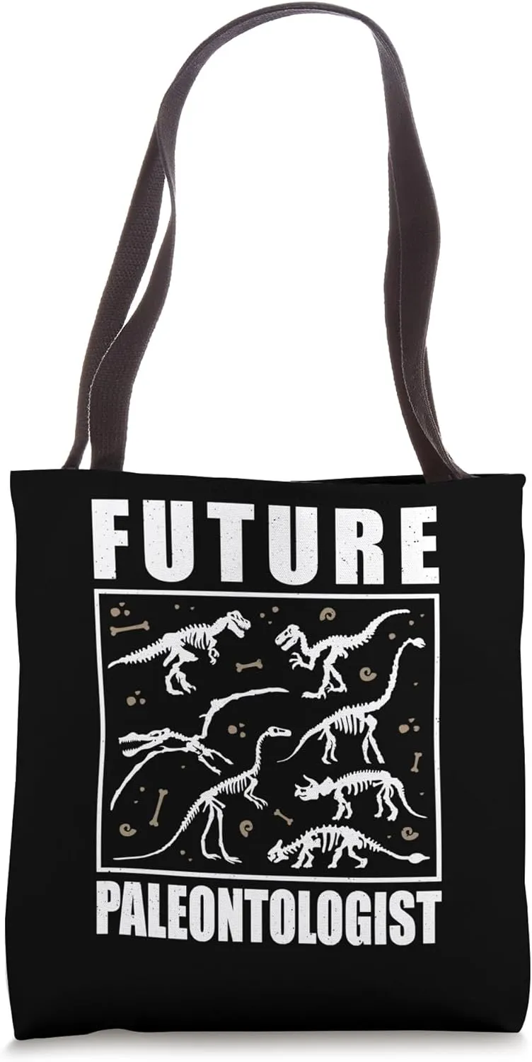 Future Paleontologist Paleontology Dinosaur Bones Tote Bag