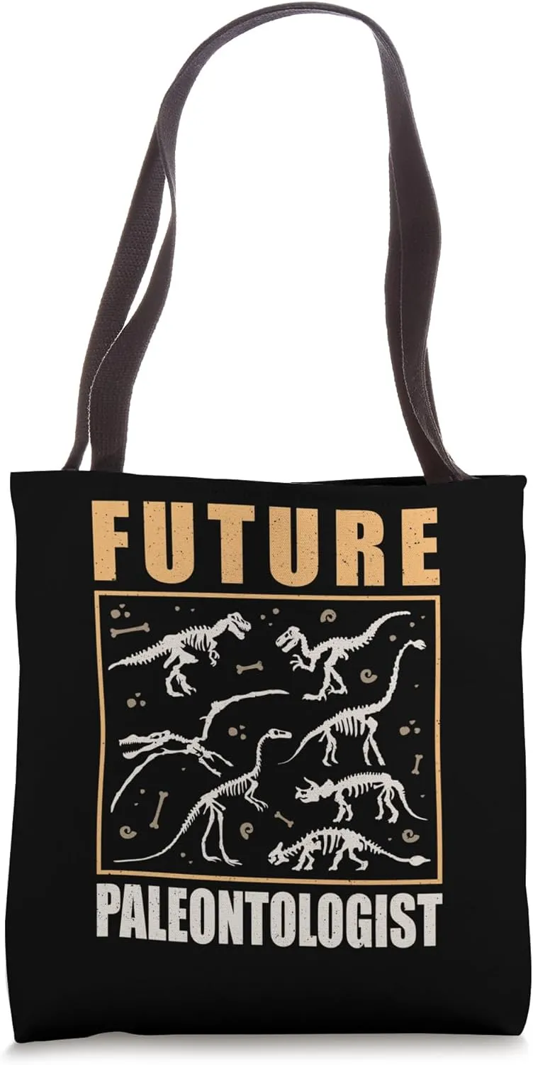 Future Paleontologist Paleontology Dinosaur Bones Tote Bag