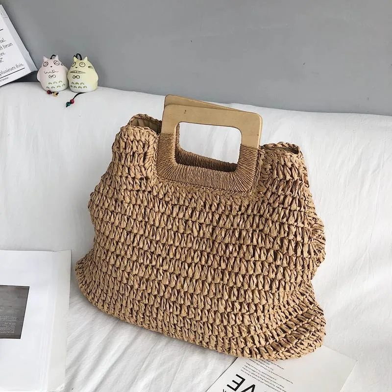 Galia Straw Handbag - Beach Bag