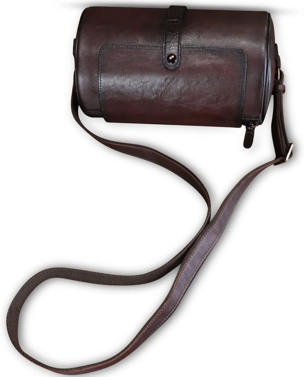 Genuine Leather Crossbody Bag Vintage Handmade Shoulder Purse Retro Satchel Travel Daypack Sling Bag