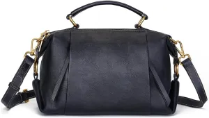 Genuine Leather Crossbody Bags for Women Wristlets Handbags Purse Small Satchel Clutch Shoulder Bag