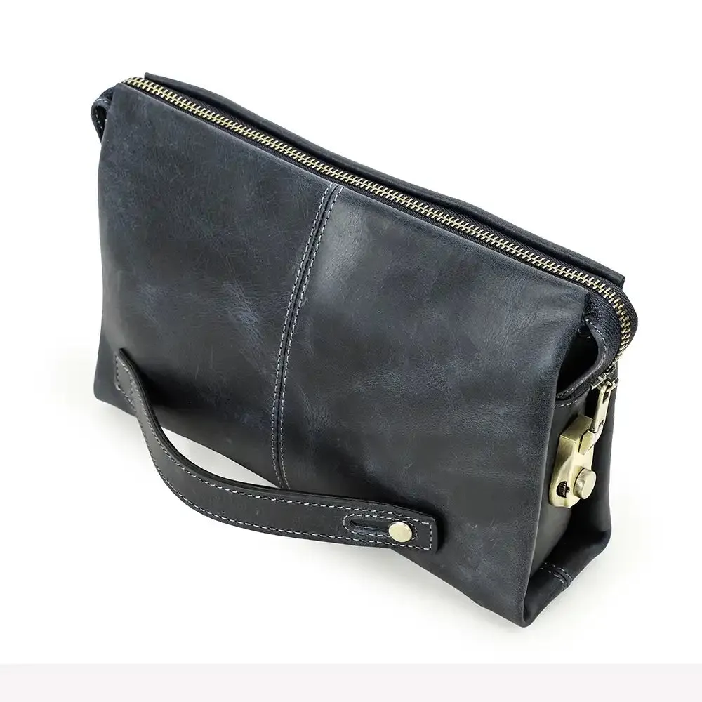 Genuine Leather Men's Clutch Bag