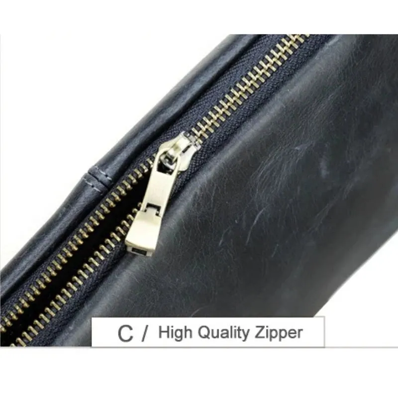 Genuine Leather Men's Clutch Bag