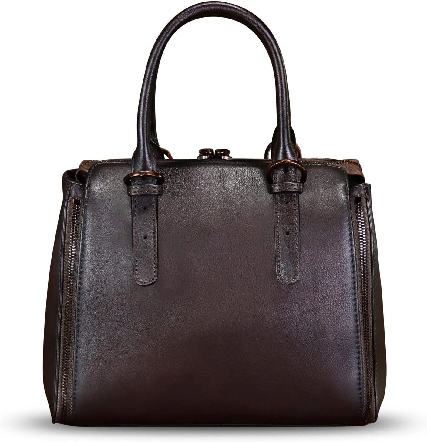 Genuine Leather Purses and Handbags for Women Satchel Bag Vintage Crossbody Shoulder Bag Top Handle Bag Purse