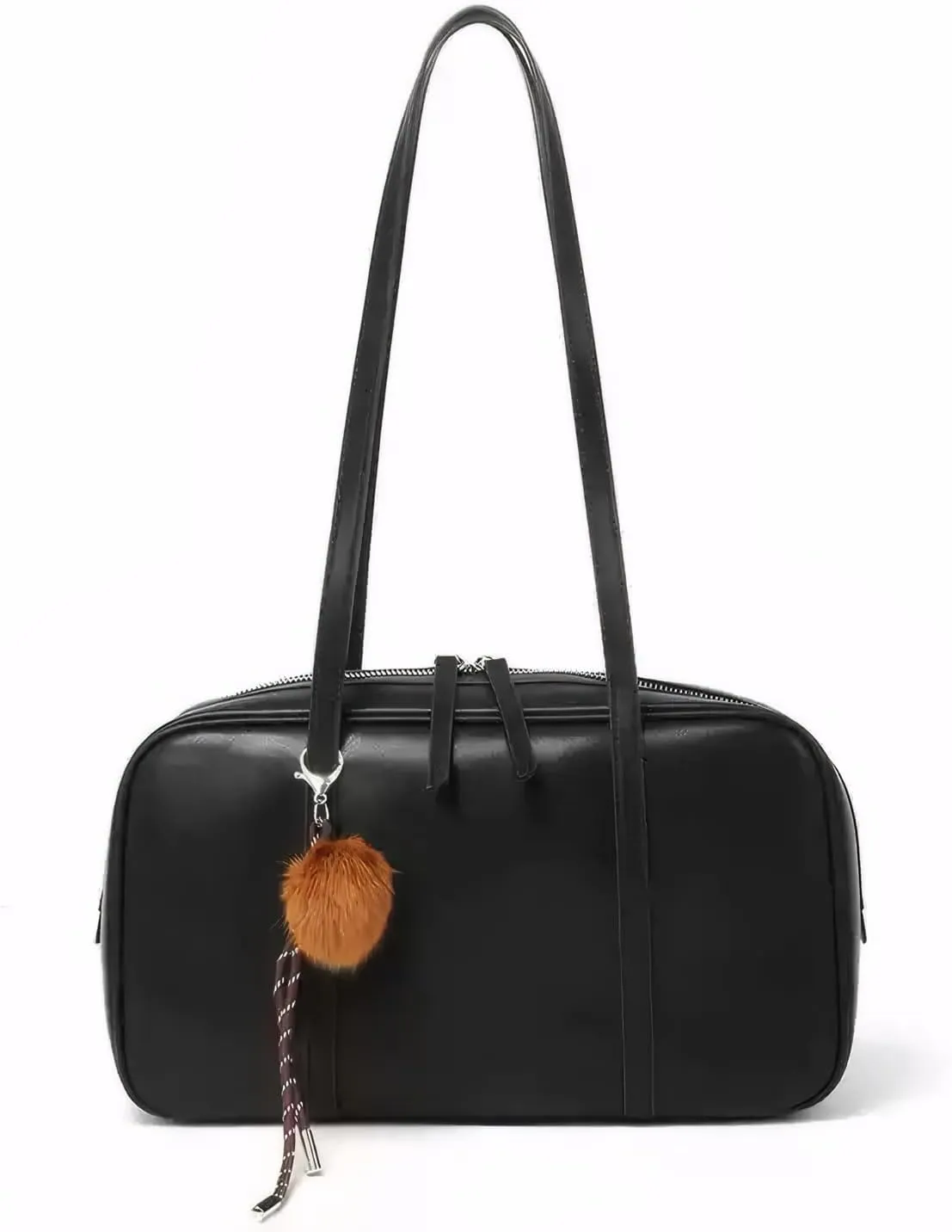 Genuine Leather Women's Handbag - Stylish Shoulder Bag and Versatile Multiple Compartments, large capacity