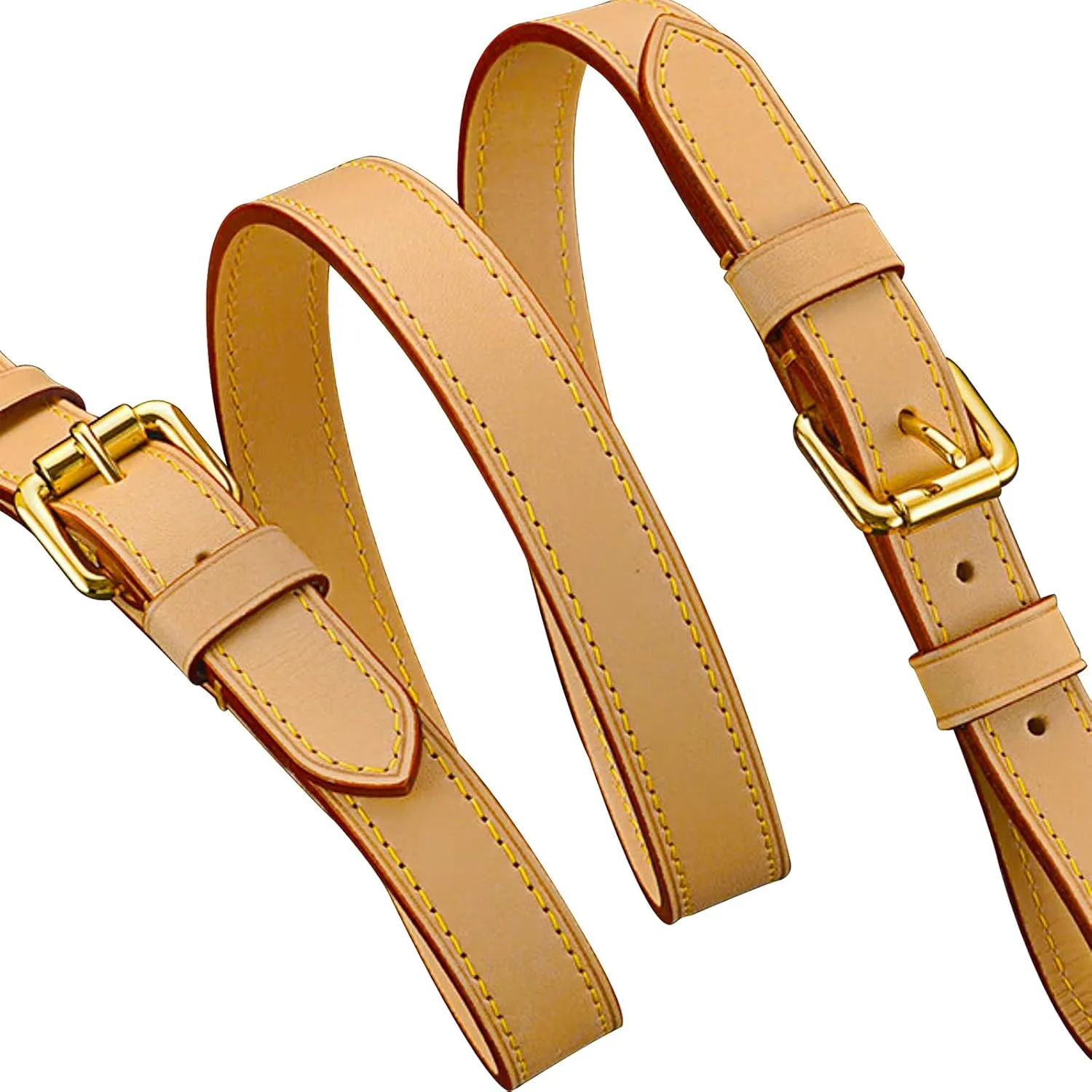 Genuine Vachetta Leather Shoulder Bag Strap Replacement for Handbag or Purse