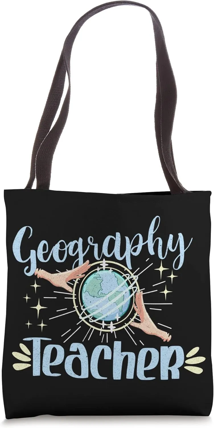 Geography Earth Science Geography Teacher Ecology Geograph Tote Bag