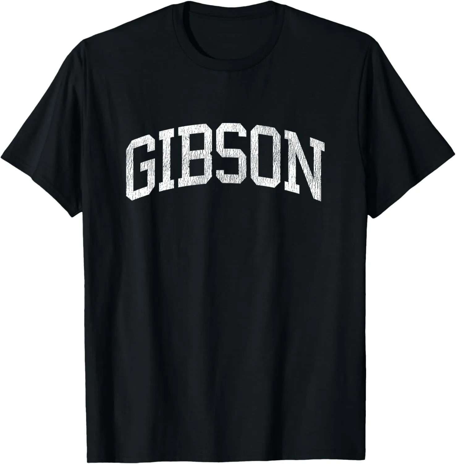 Gibson Illinois IL Vintage Athletic Sports Design T-Shirt
