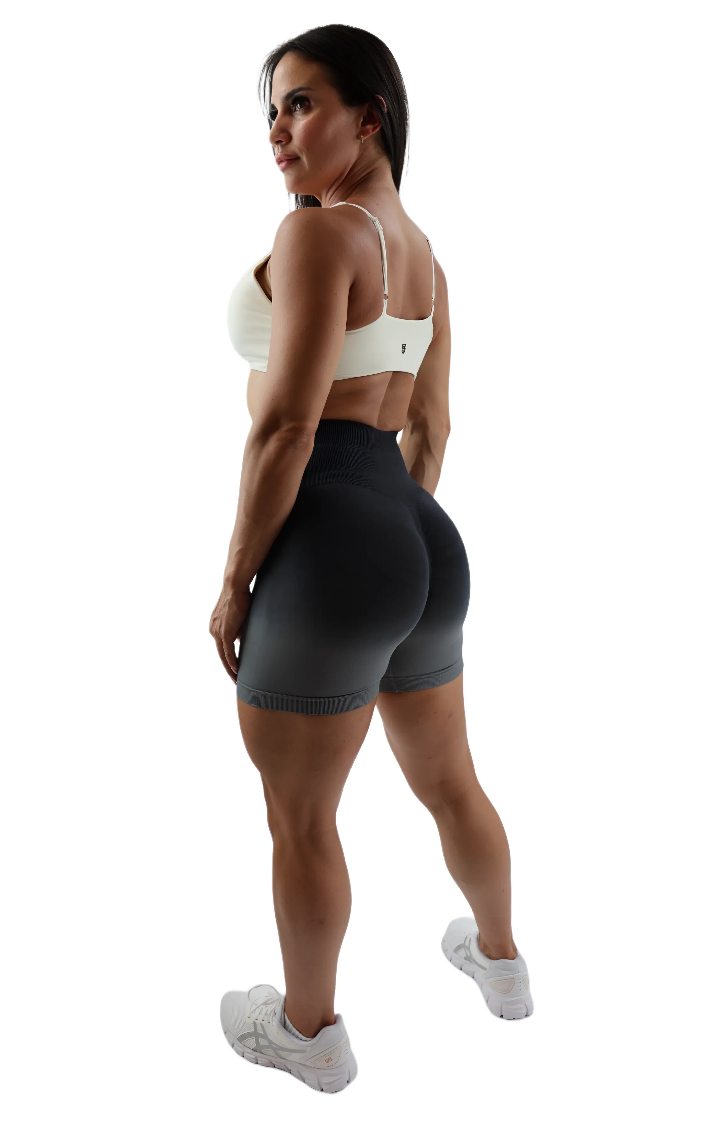 Gradient Glow Scrunch Shorts