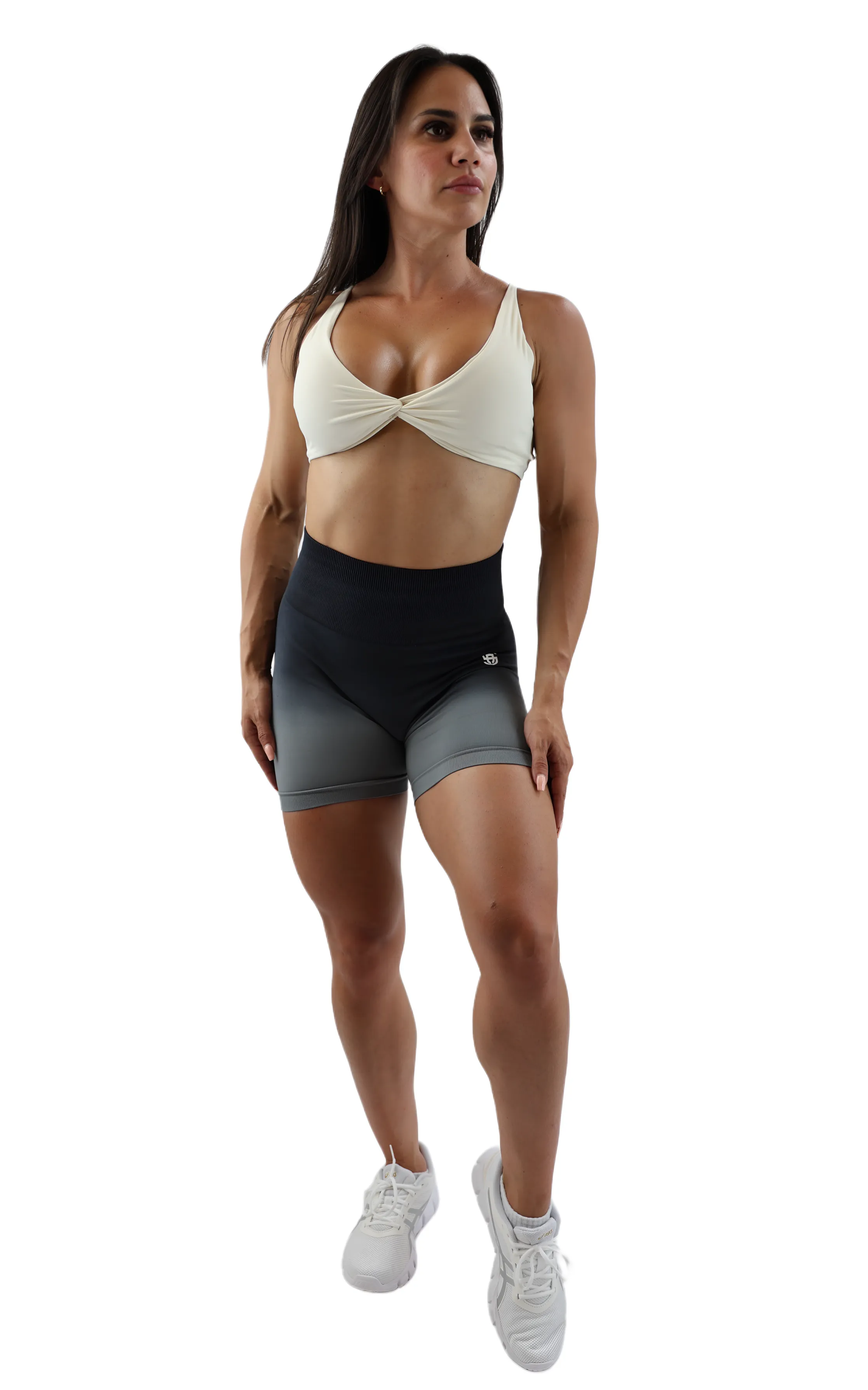 Gradient Glow Scrunch Shorts