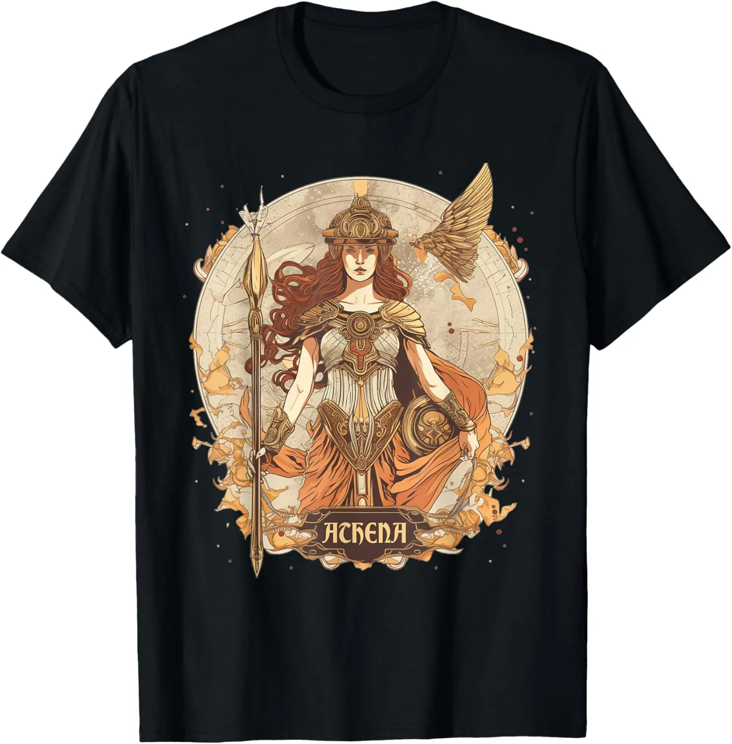 Greek Mythology: Athena, goddess of wisdom and war classical T-Shirt