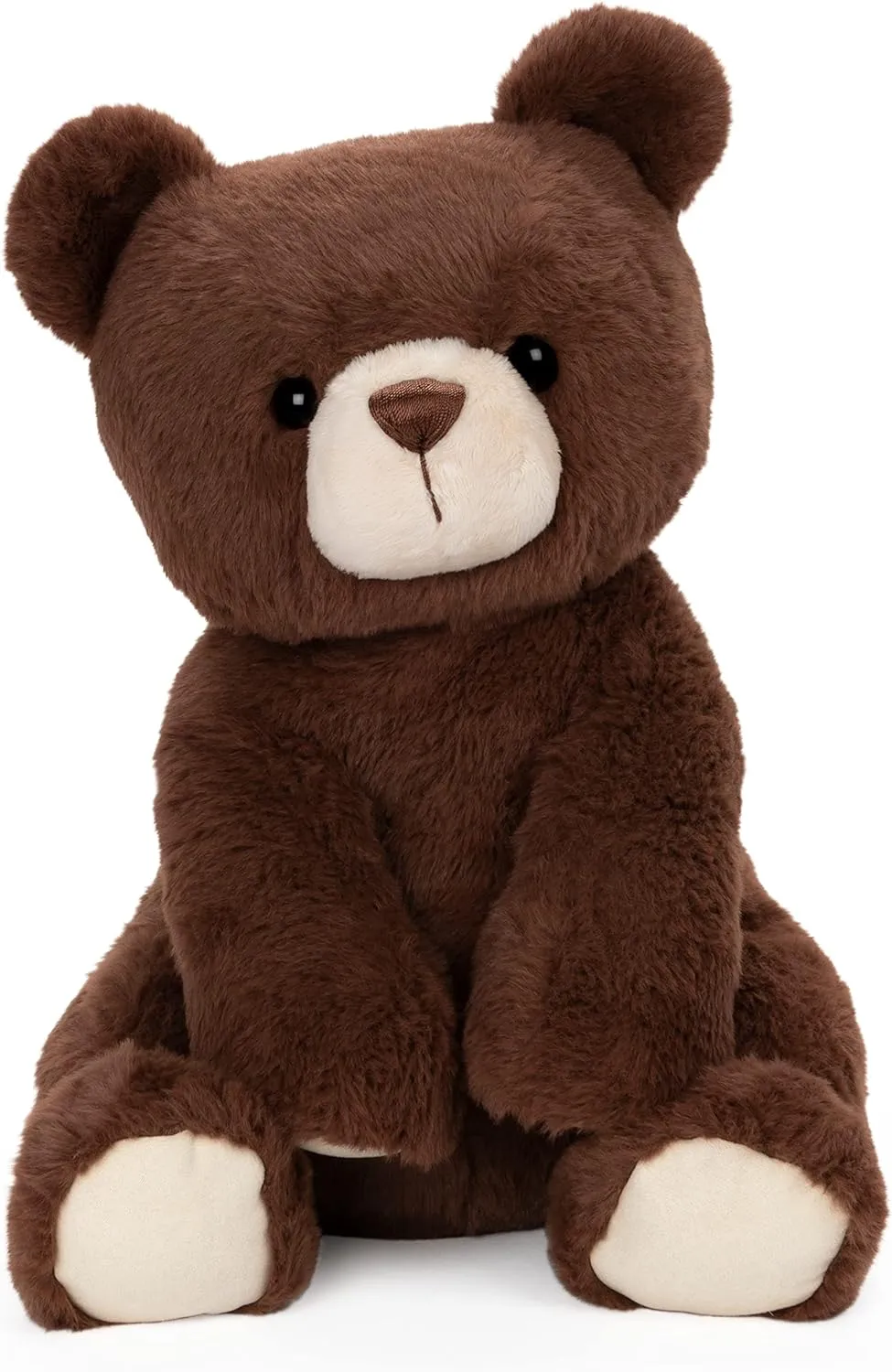 GUND Finley Teddy Bear, Premium Stuffed Animal for Ages 1 and Up, Chocolate Brown, 13”