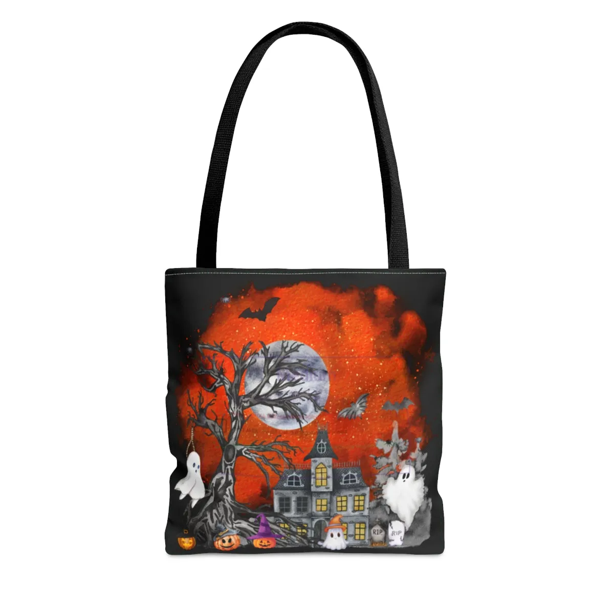 Halloween|Tote Bag  |Black