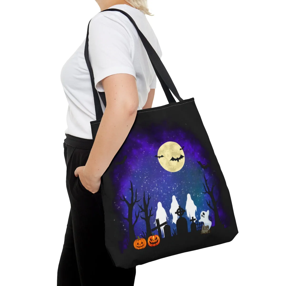 Halloween|Tote Bag  |Black