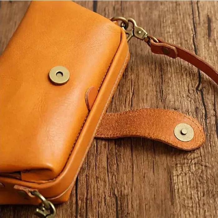 Handmade Retro Leather Shoulder Bag