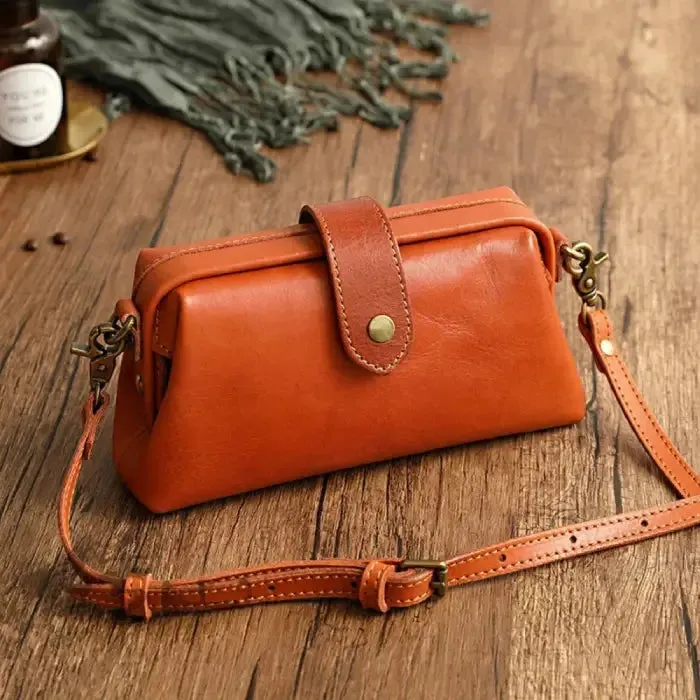Handmade Retro Leather Shoulder Bag