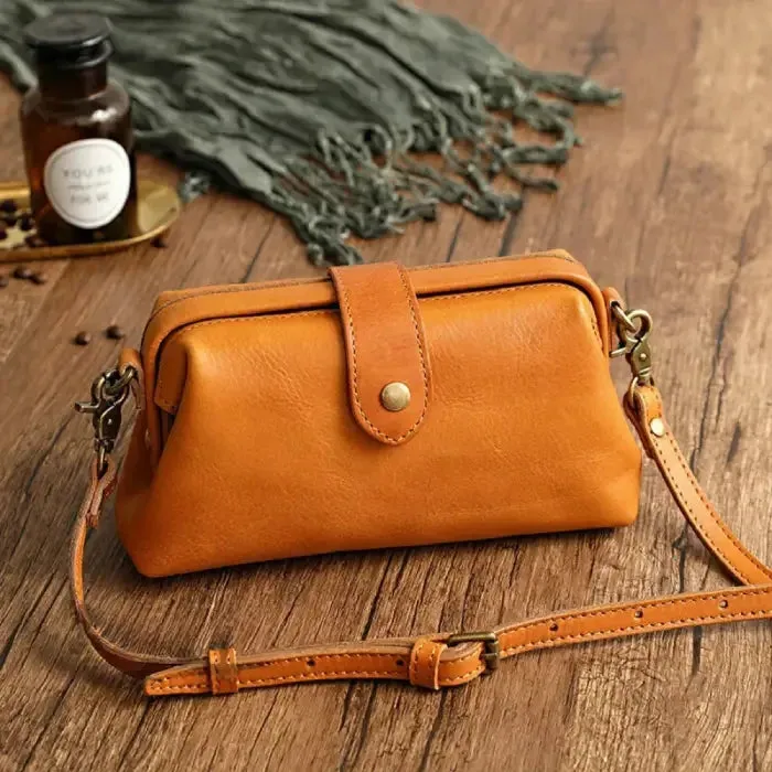 Handmade Retro Leather Shoulder Bag