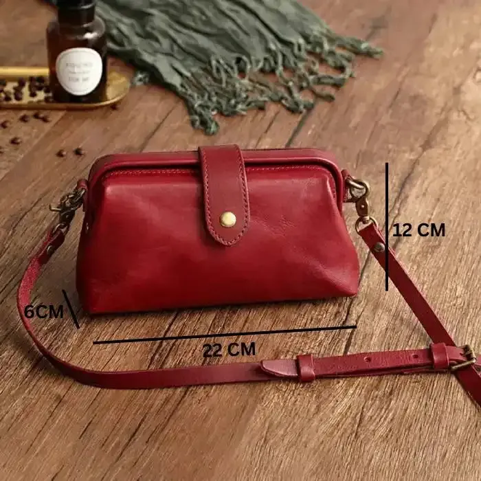 Handmade Retro Leather Shoulder Bag