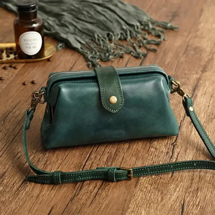 Handmade Retro Leather Shoulder Bag