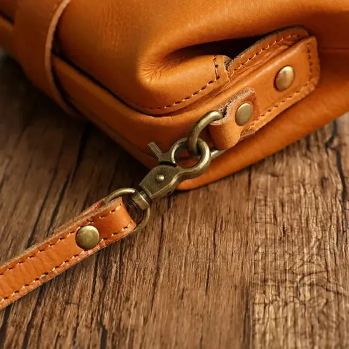 Handmade Retro Leather Shoulder Bag