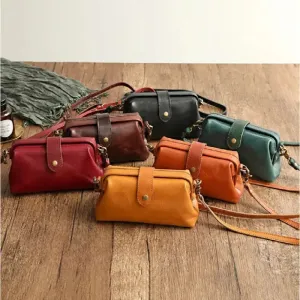 Handmade Retro Leather Shoulder Bag