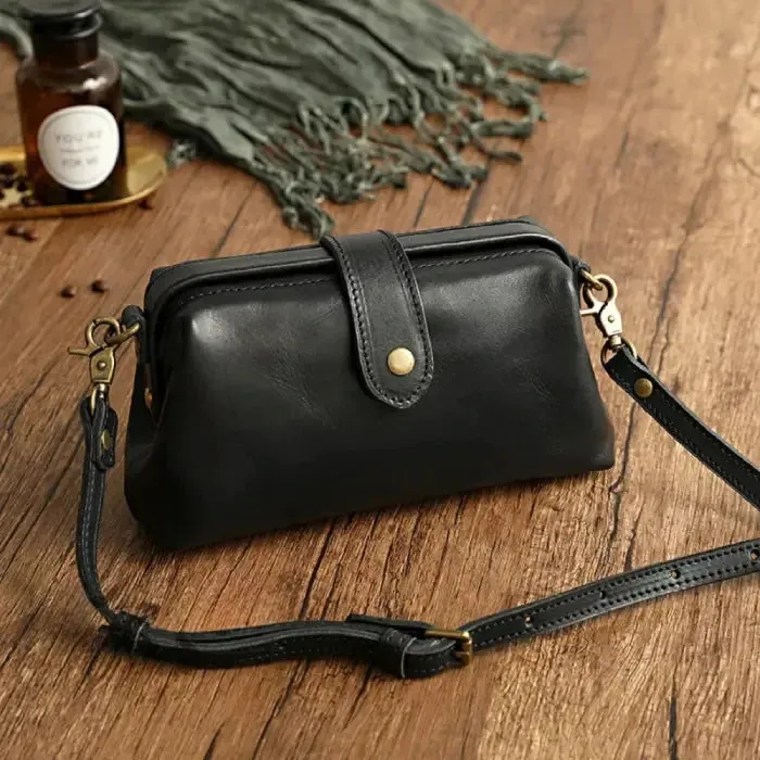 Handmade Retro Leather Shoulder Bag