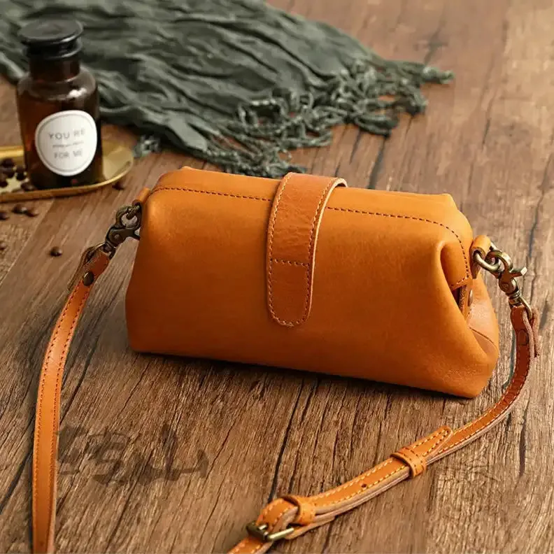 Handmade Retro Leather Shoulder Bag