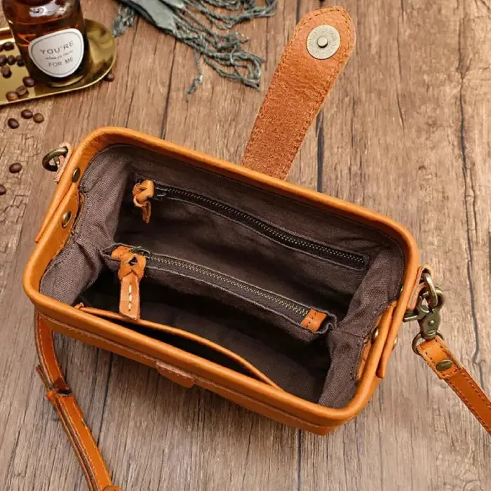 Handmade Retro Leather Shoulder Bag