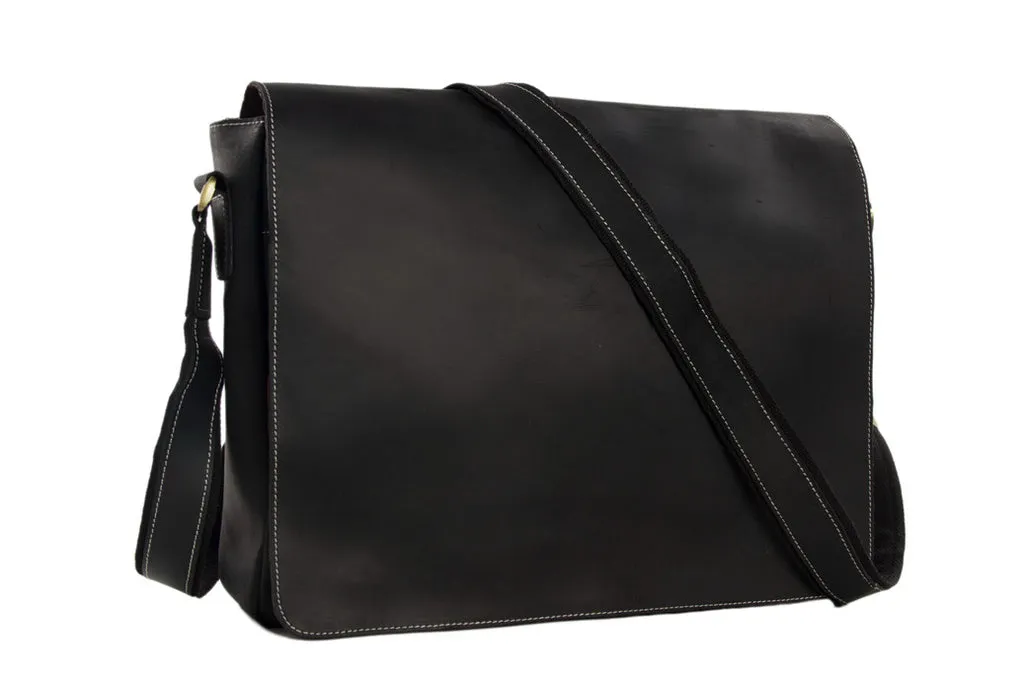 Handmade Vintage Leather Travel Bags, Men Leather Shoulder Bags