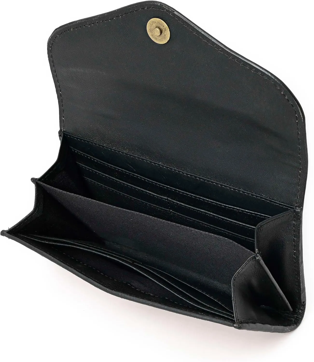 Handmade Western Leather Wallet for Women | Hand-Tooled RFID Blocking Long Wallet | Vintage Cowhide Clutch, Large Capacity Card Holder & Phone Case