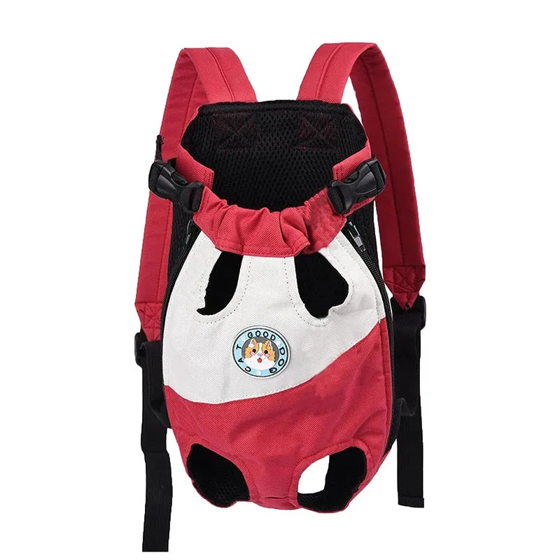 Hands Free Breathable Dog Backpack