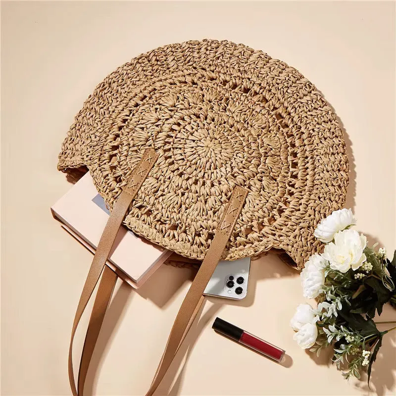 Harper Woven Tote Bag