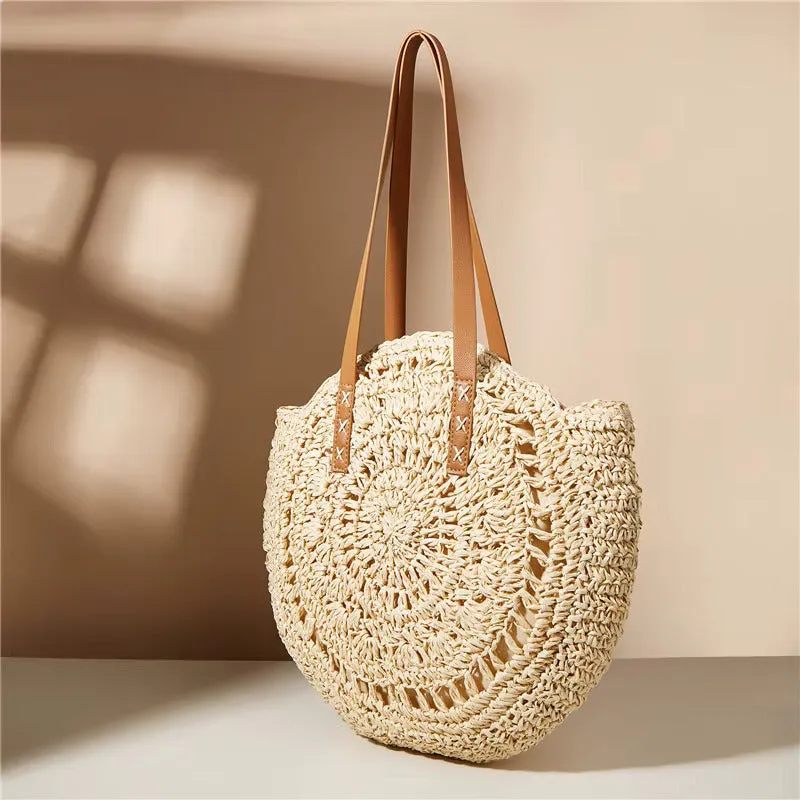 Harper Woven Tote Bag