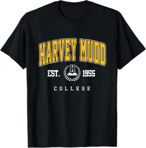 Harvey Mudd Retro University Design for Men Women T-Shirt