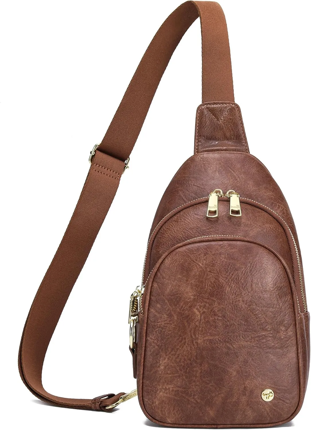 Haytijoe Crossbody Bags for Women Leather Sling Bag Anti-theft Cross Body Bag Travel Sling Purse Chest Bags Fanny Packs
