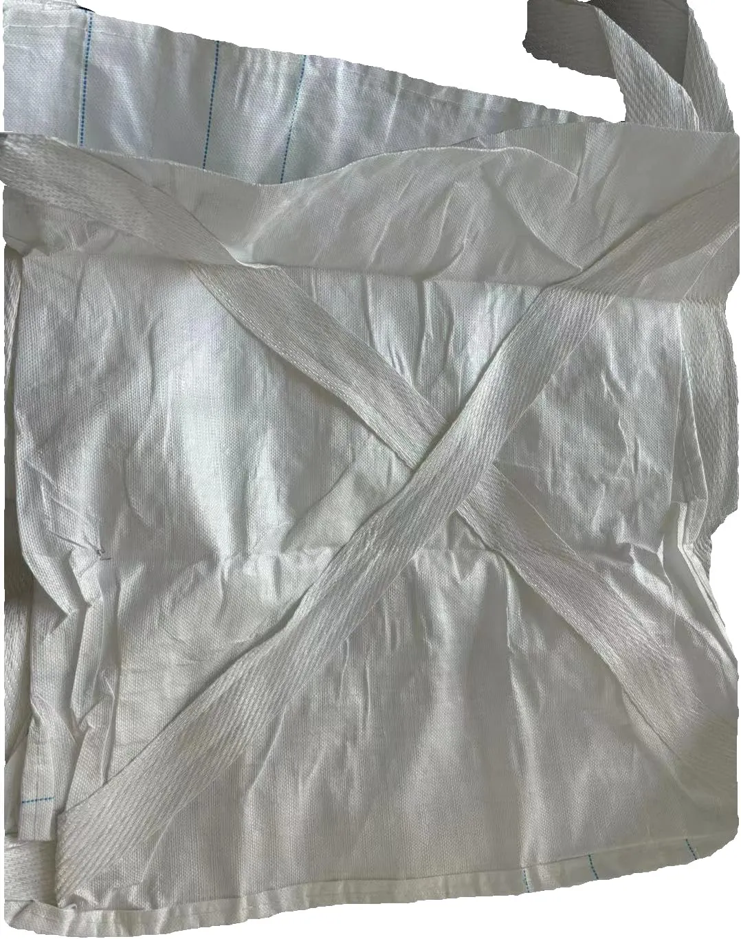 Heavy-duty Ton Bag, Flat Bottom with Open Top, 2-ton Capacity Bulk Bag, 39"L x 39"W x 47"H, 4400 lbs SWL, Perfect to Transport Grain, Sand and Other Construction | Forklift Using (Pack of 2)