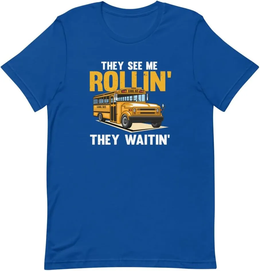 Hilarious Student Transport Driving Escort Chauffeur Handler Humorous Schoolbus